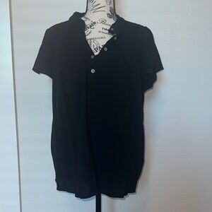 Women’s Black Short-Sleeve Shirt